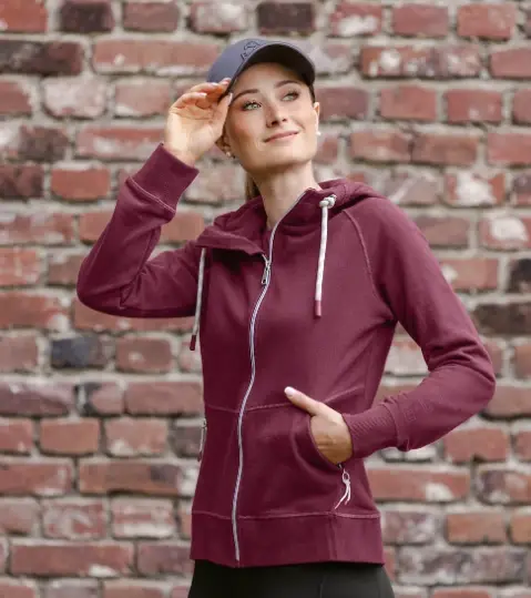 ELT PAMPLONA – damska bluza jeździecka z kapturem Waldhausen