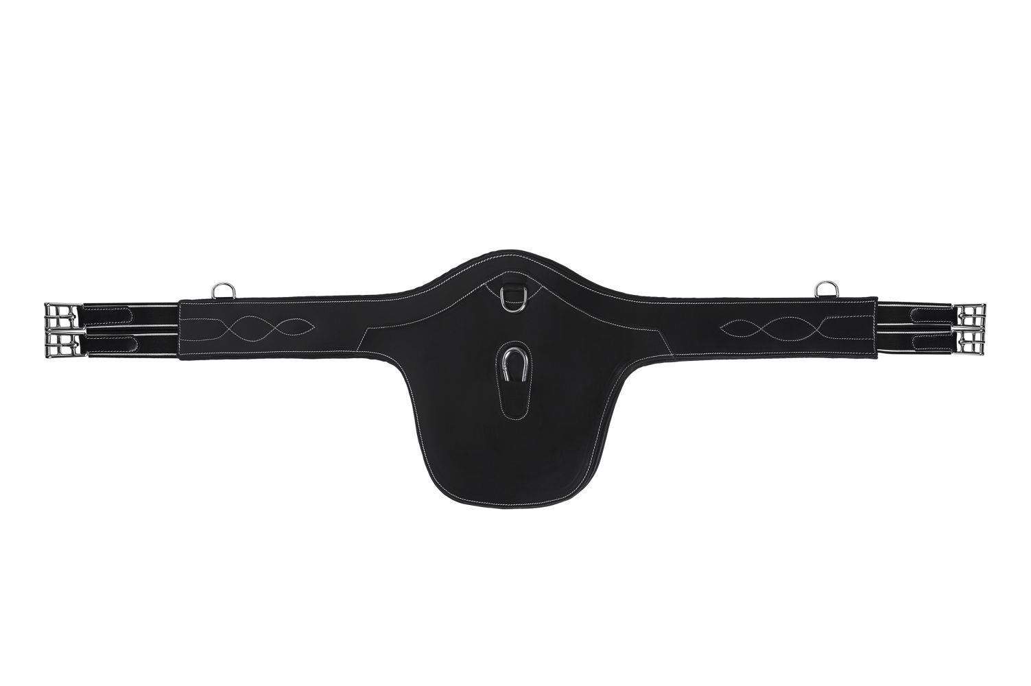 Popręg VSS skórzany START Belly z fartuchem