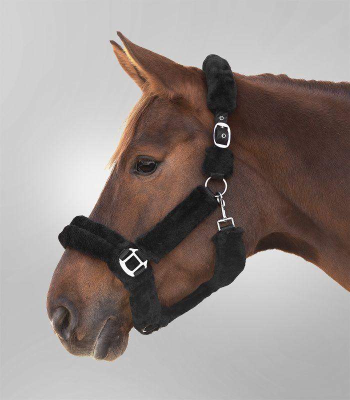 WALDHAUSEN COZY Kantar z futrem syntetycznym, black Full