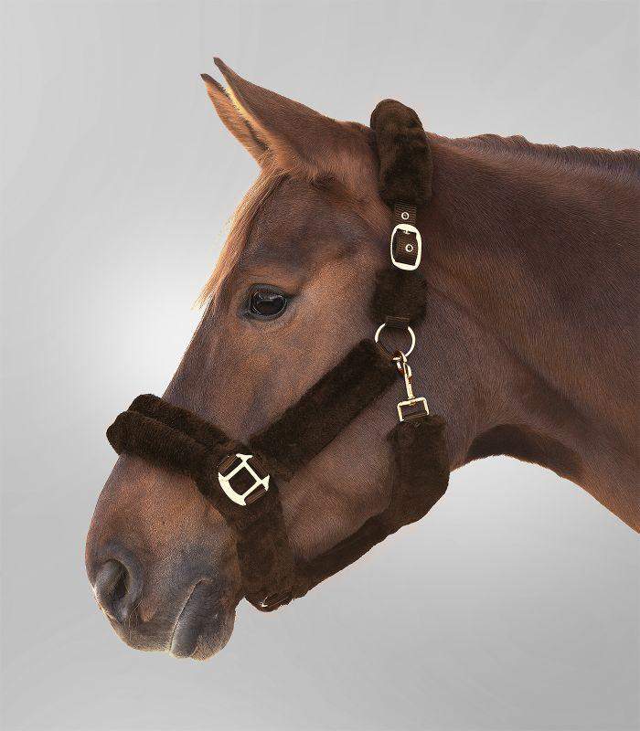 WALDHAUSEN COZY Kantar z futrem syntetycznym, brown/gold Full