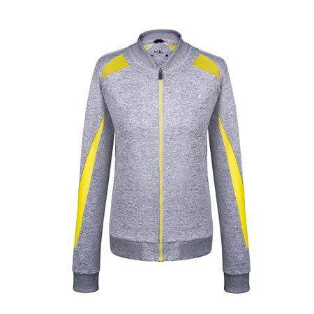 Bluza Fair Play JAGER szary mel-limonka rozm. S