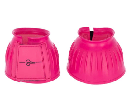 Kaloszki gumowe dla konia, różowy, Covalliero